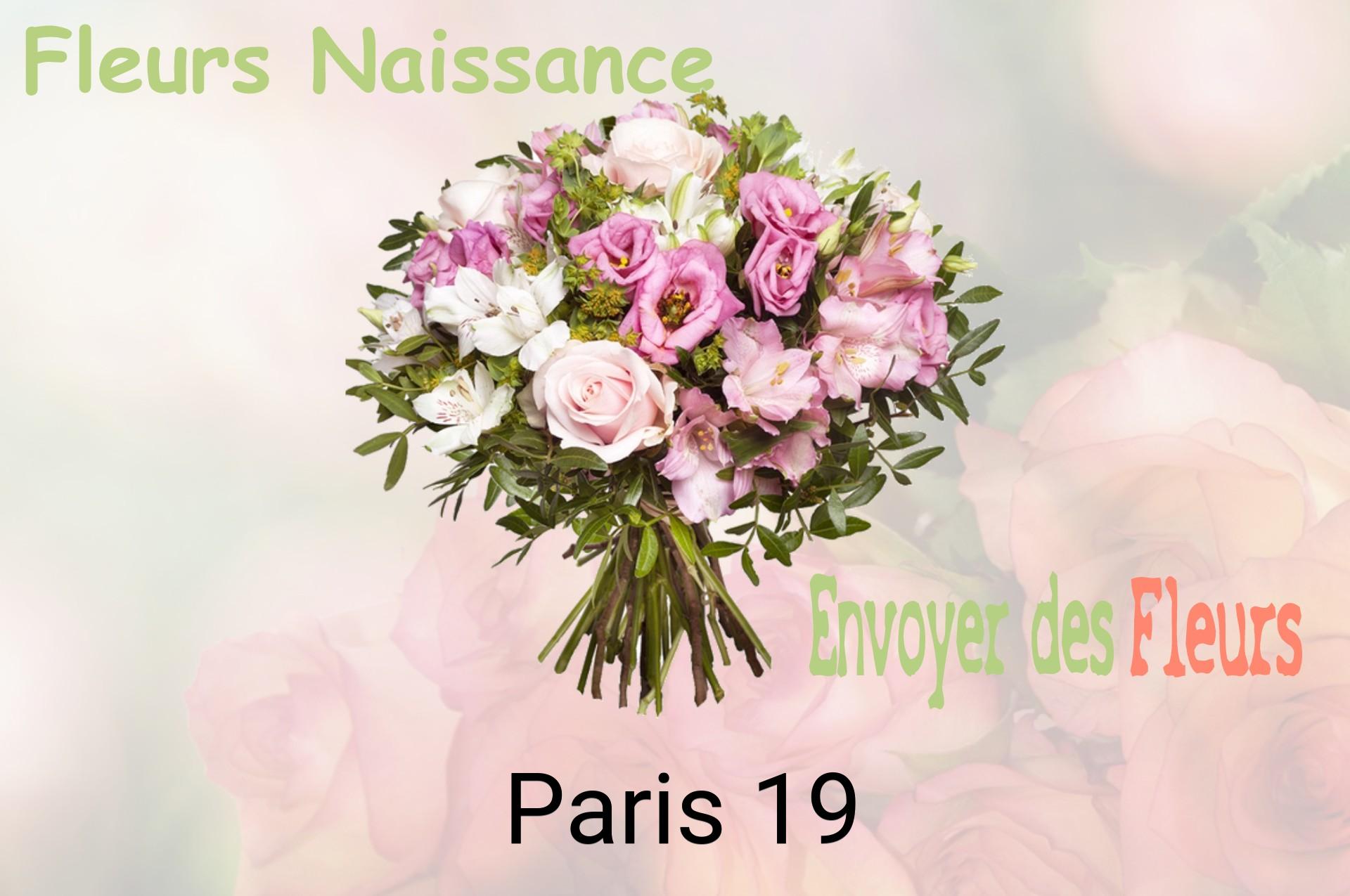Bouquet de fleurs de naissance livré à Paris-19